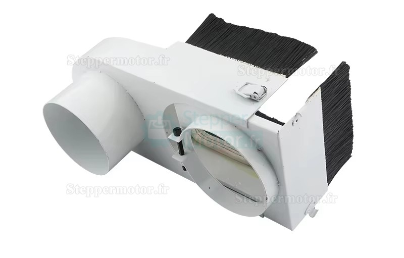 Hotte d'aspiration pour broche CNC 65 mm/80 mm/100 mm/120 mm